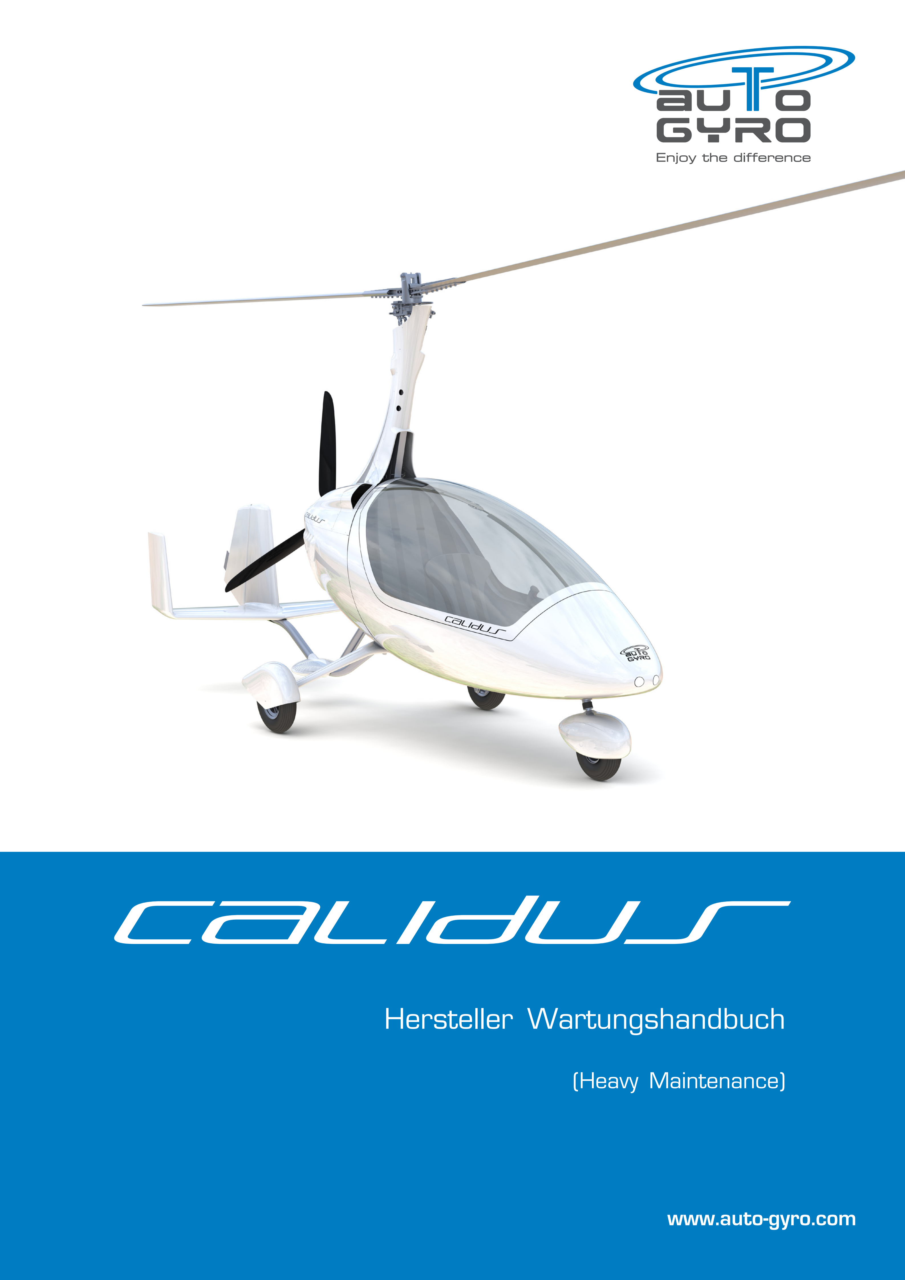 Aircraft Maintenance Manual Calidus 912 914 German Version 06 2016