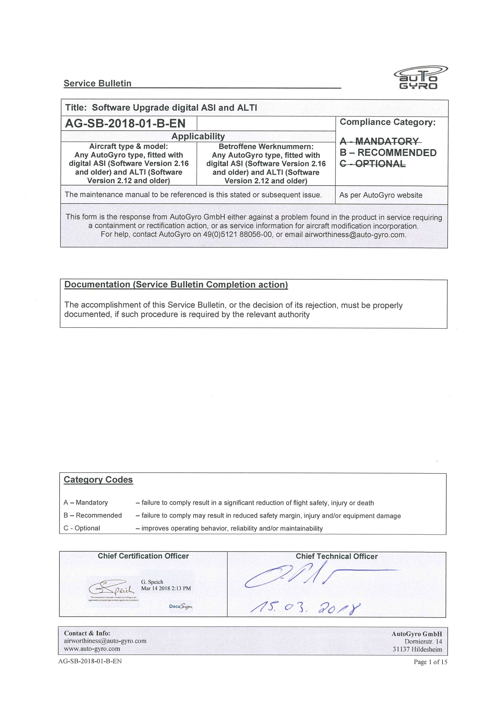 AG-SB-2018-01-B-EN Software Upgrade digital ASI and ALTI