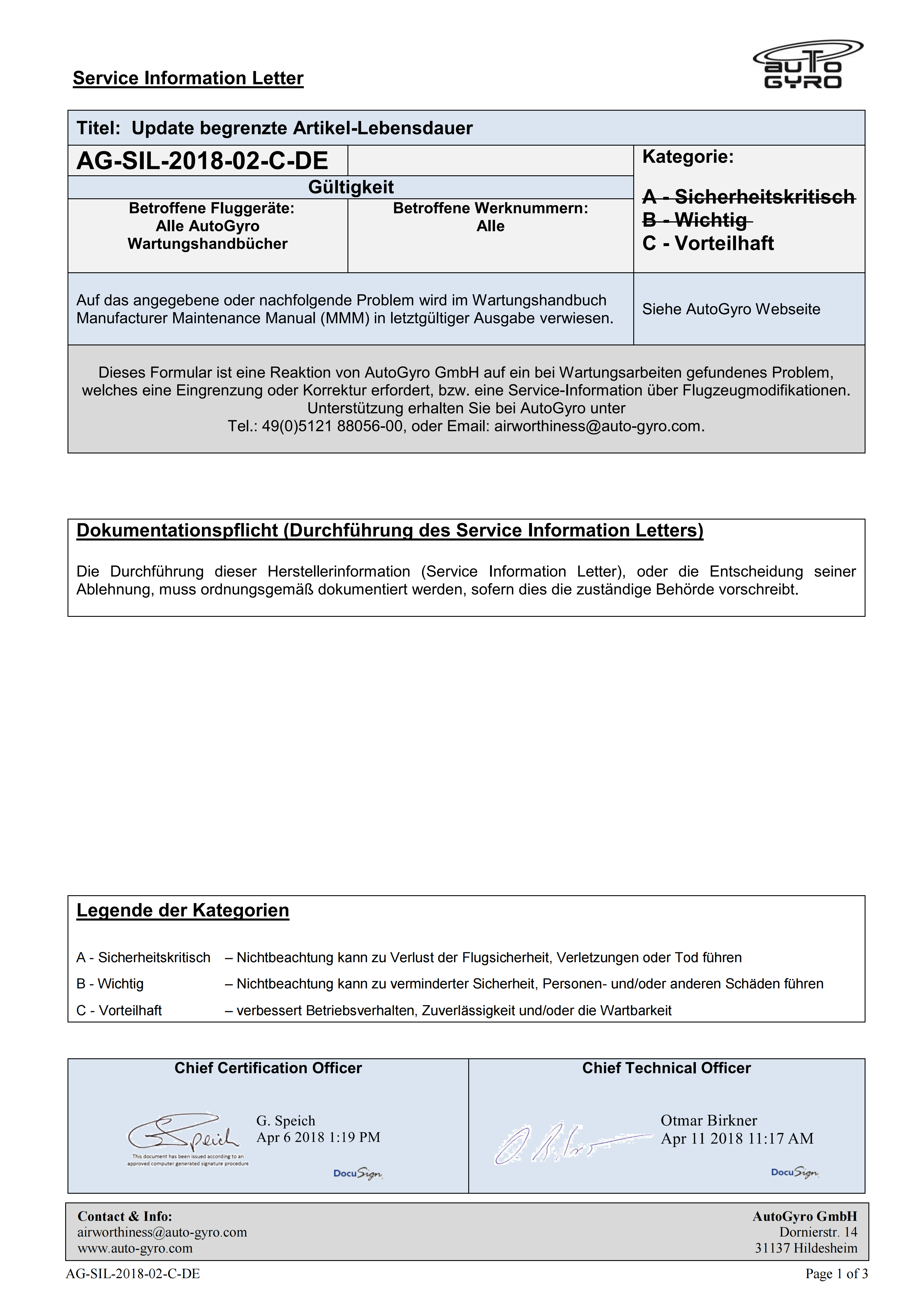 AG-SIL-2018-02-C-DE Update Artikellebensdauer