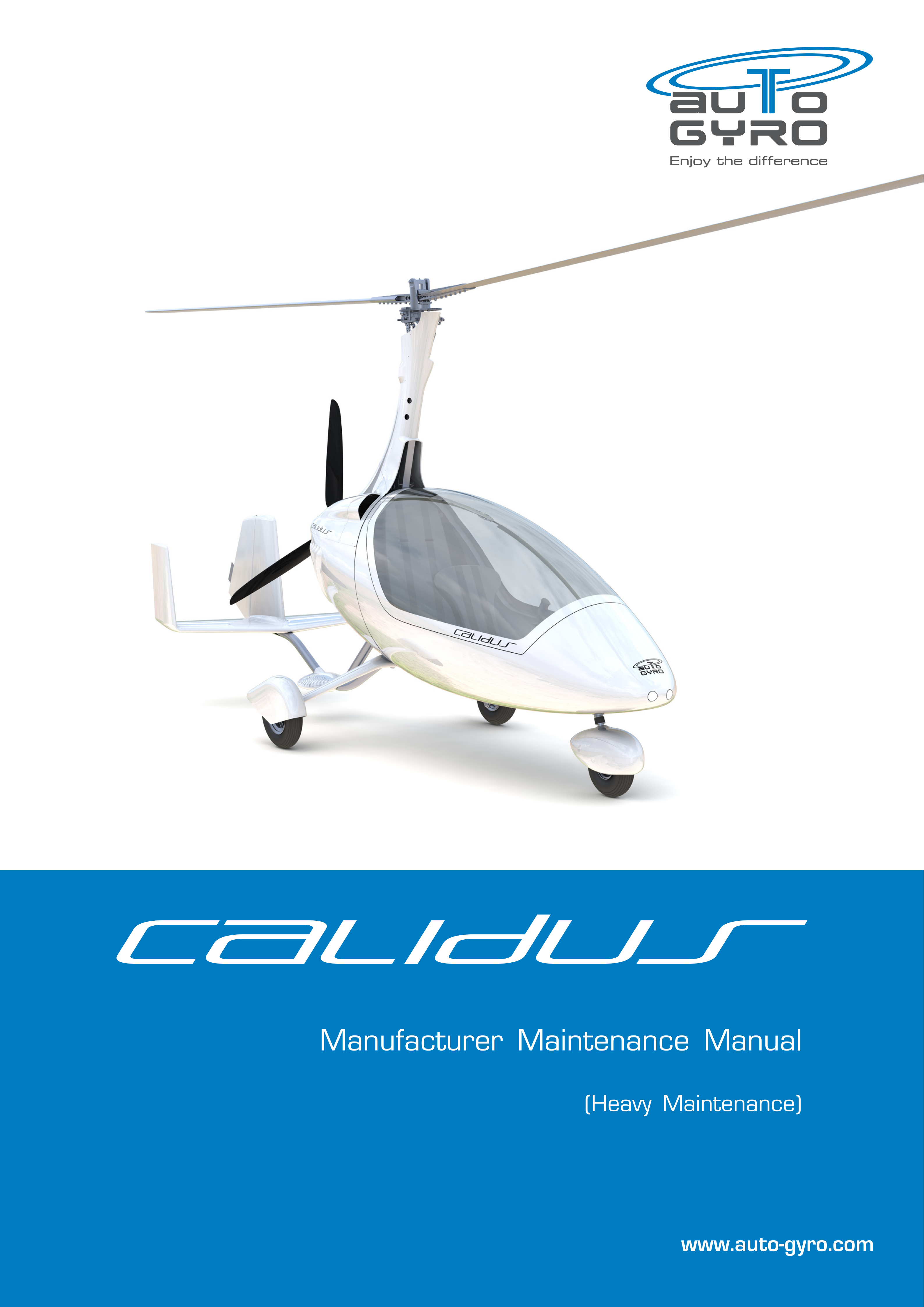 Aircraft Maintenance Manual Calidus 912 914 English Version 06 2016