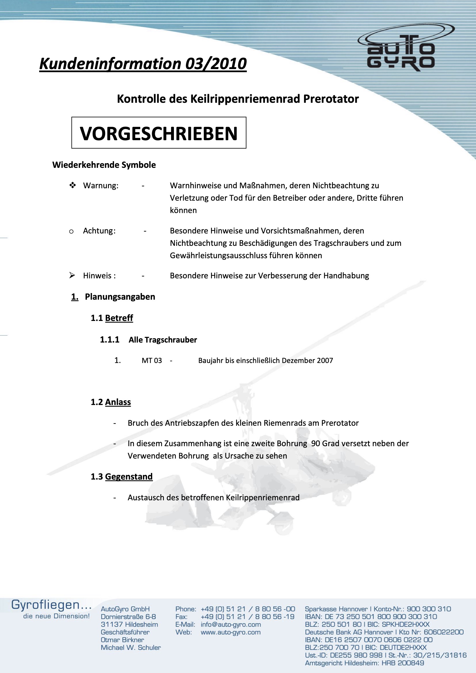 2010 03 Kundeninformation Keilrippenriemenrad