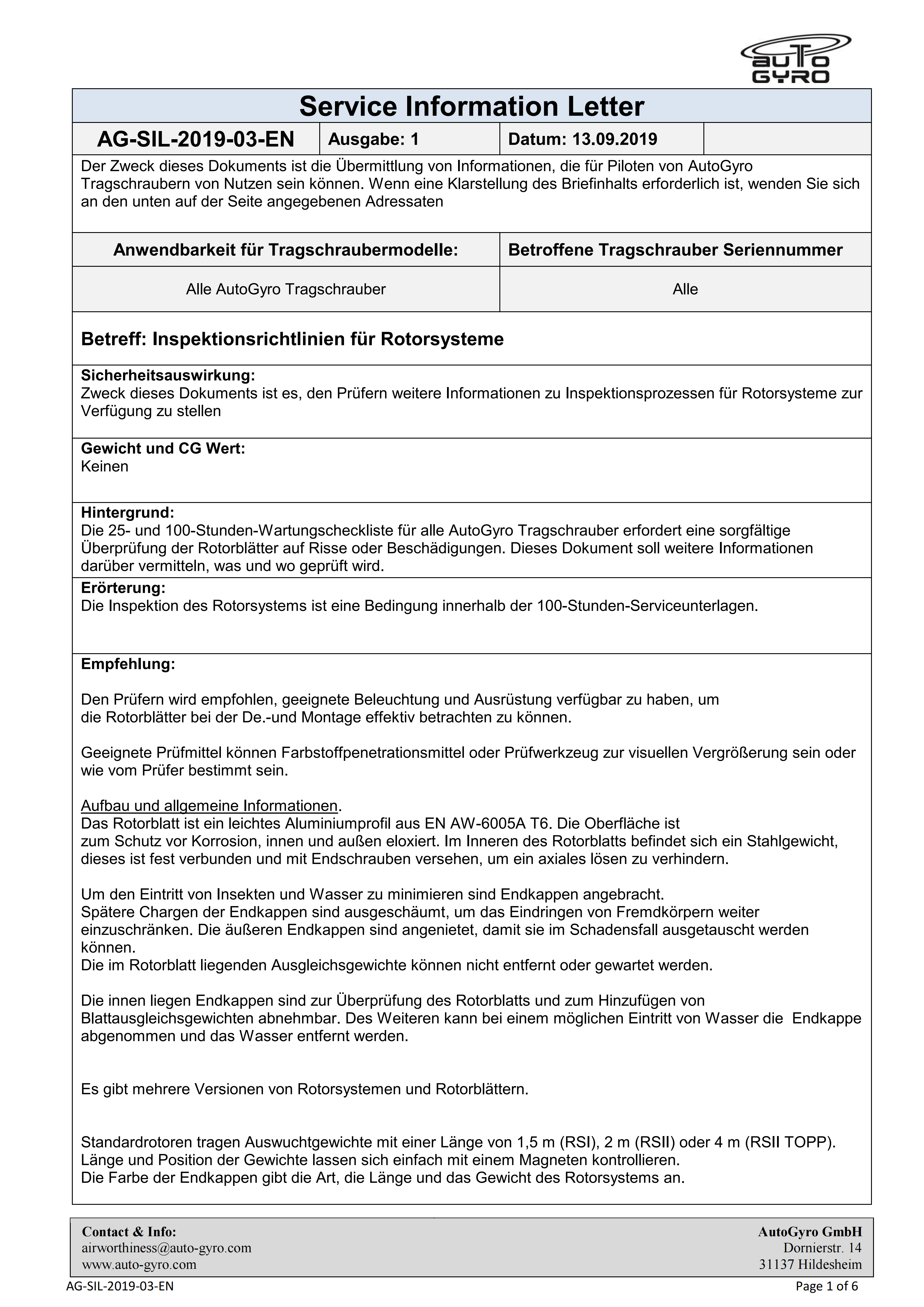 AG-SIL-2019-03-B-DE Rotorblatt Inspektion