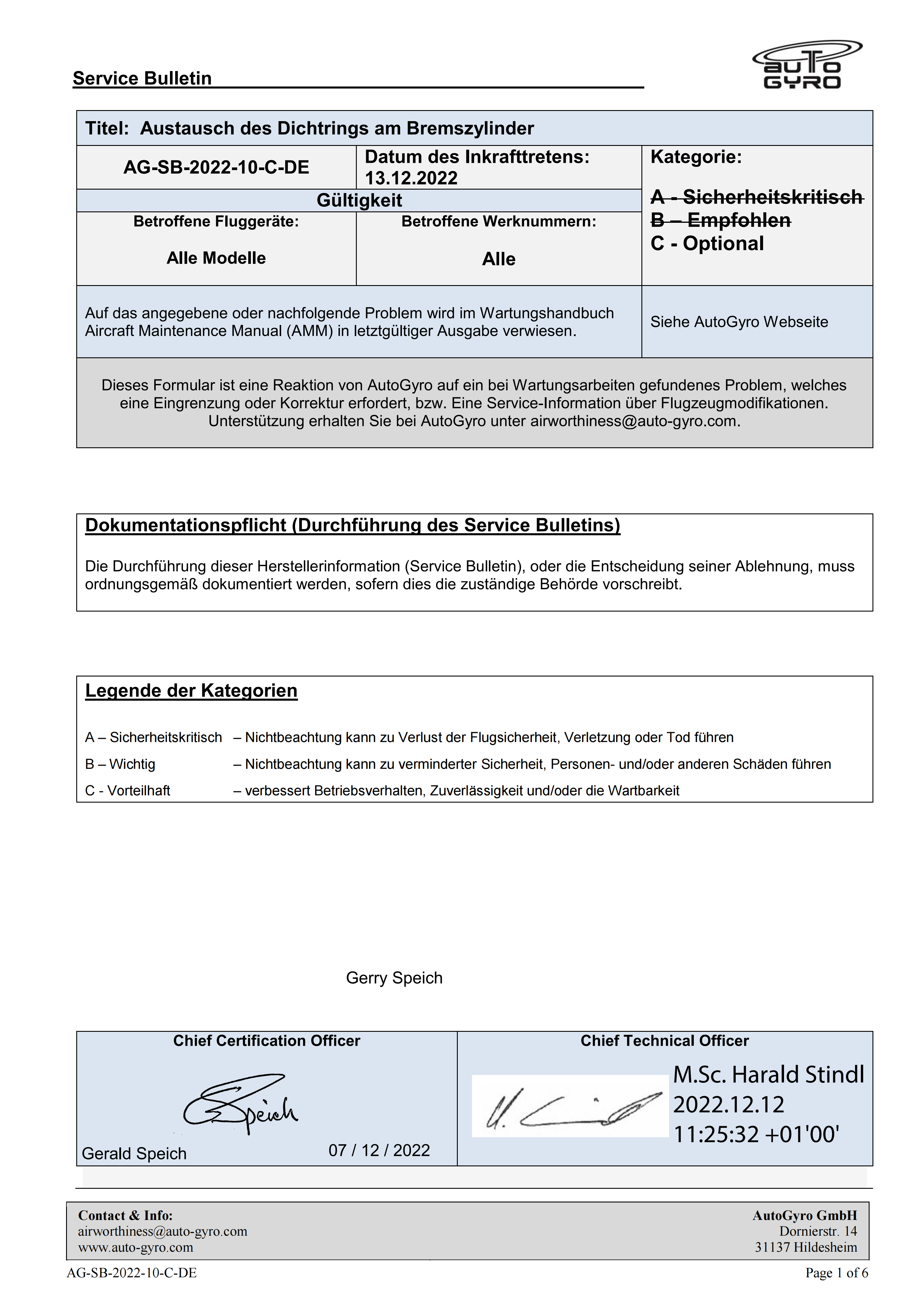 AG-SB-2022-10-C-DE - Alle Modelle Austausch des Dichtringes am Bremskolben