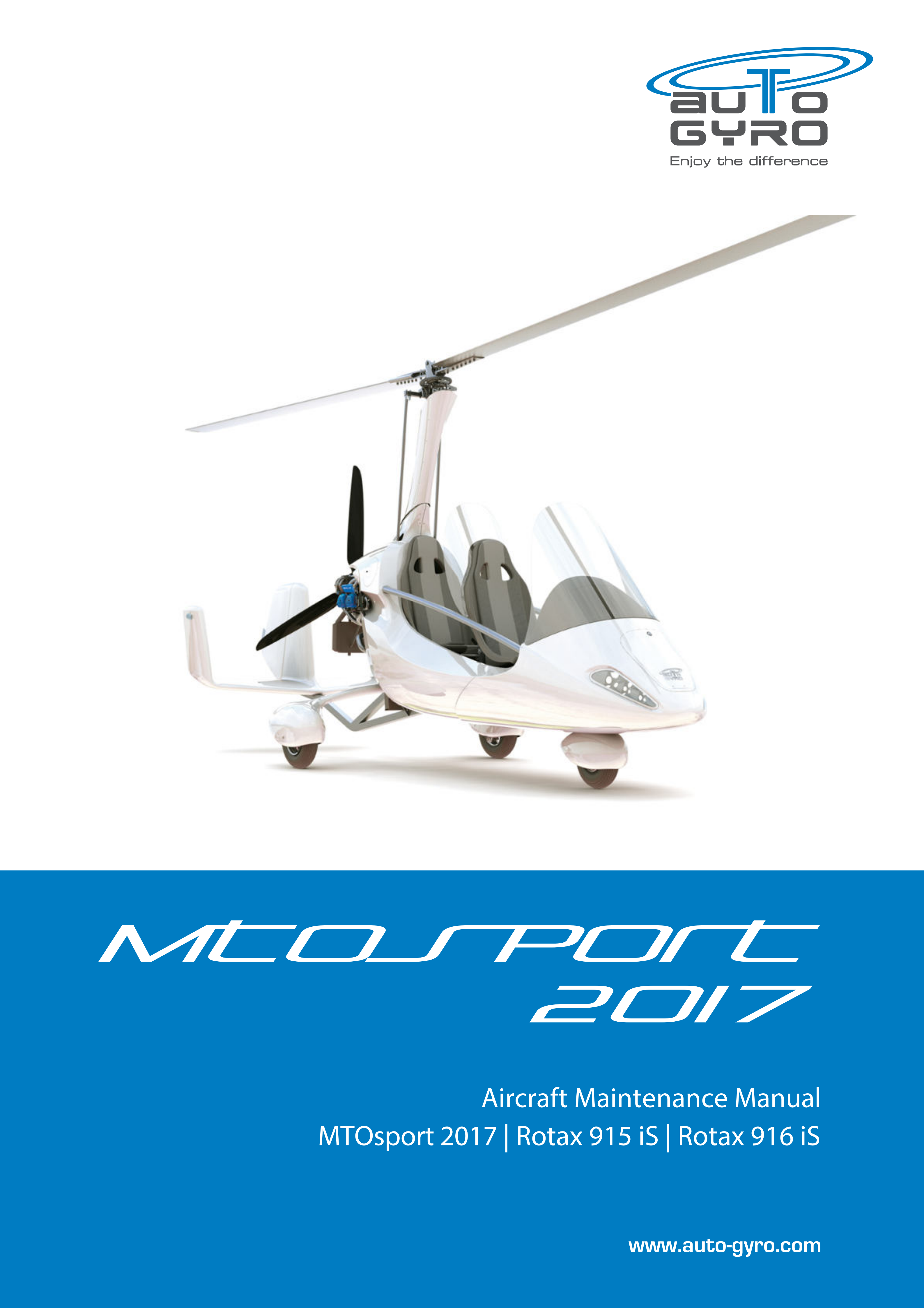 Aircraft Maintenance Manual MTO 2017 915 916 English Version 05 2024